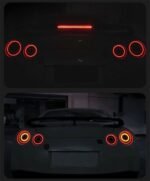 Car Taillight For Nissan GTR R35 2007-2023 Styling Circle Steering Signal Rear Back Lamp LED Running Reverse Parking Light - Image 4