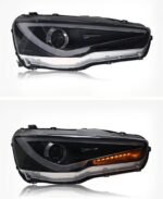 Car Lights for Mitsubishi Lancer 20 09-20 18 LED Headlights Assembly DRL Turn Signal Front Lamps Plug n Play - Image 3