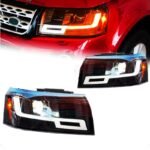 Car Lights for Freelander2 LR2 20 07-20 15 LED Auto Headlight Assembly Upgrade Front Lamp Exterior Accessories