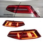 Car Taillights For Passat B8 20 16-20 19 Original Type With Sequential Turn Signal No Animation Brake Reverse Lamp
