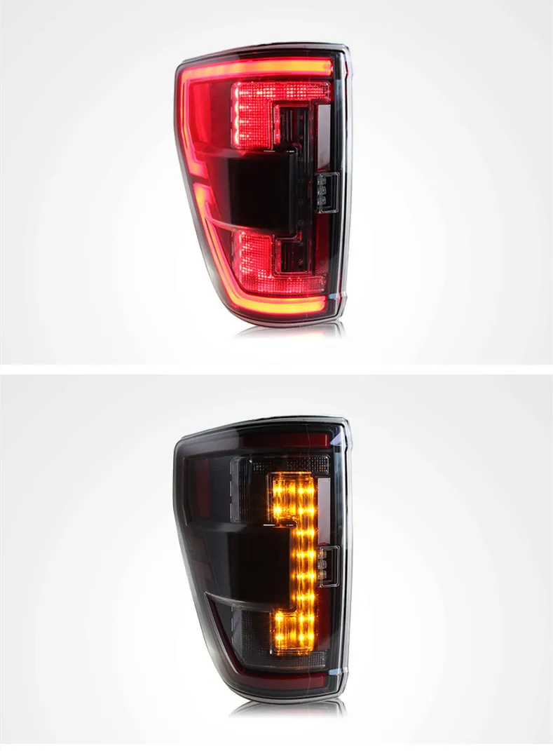 Car Rear Lamp For Ford Raptor Taillight Assembly F150 20 20-2023 Full LED Signal Light Brake Signal Street Lamp