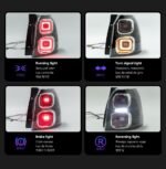 Car Rear Lights for Land Rover Freelander 2 Taillight 2007-20 15 LED Signal Lights Brake Reverse Working Taillights - Image 2