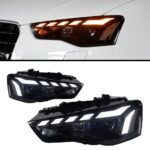 Headlight Daylight Bulbs For A5 A5L Head Lights 20 13-20 16 RS5 Style Replacement DRL Daytime lights