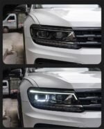 Car Headlights For VW Tiguan L 20 17-20 21 Head Lights U Style LED Lens DRL Flow Turn Signal Head Lamp Accembly - Image 5