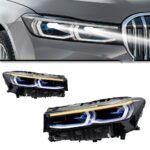 Car Lights For BMW 7 Series G11 Headlights G12 LCI Style LED Auto Headlight Assembly Upgrade