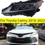 Auto Headlights For Toyota 8th Generation Camry 20 18-2022 LED Daytime Running Lights Dynamic Turn Signal
