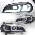 Head Lights for BMW X5 E70 LED Headlight Projector Lens 2007-2013 Angel Eye DRL Signal Head Lamp Automotive Accessories - Image 4