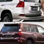 1 Pair Taillights For Lexus GX400 LED Tail Light Assembly 20 14-20 20 GX460 LED Dynamic Turn Signal Taillamp Brake Reversing Fog Lights