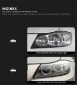 LED Headlight For BMW E90 Headlights 2005-2012 320i 318i 323i 3 Series Hid Bi Xenon Beam Running Lights - Image 4