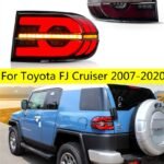 Car Rear Lamp Upgrade for Toyota FJ Cruiser LED Tail Light 20 07-20 20 Taillights LED Dynamic Turn Signal Brake Fog Lights