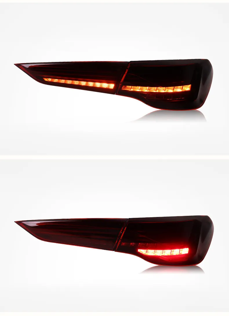 Auto Rear Taillights for BMW 4 Series M4 20 20-2023 Retrofit CSL Light Guide LED Driving Light Flowing Turn Signal Taillight