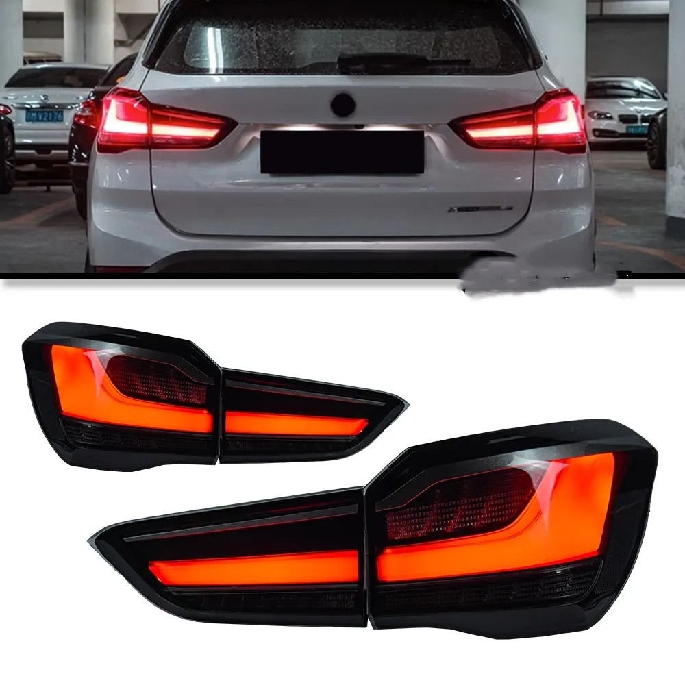 5d2f4584-b111-4da8-9341-13e215c46437 Car Tail Lights For BMW X1 F48 20 16-20 21 LCI Style LED DRL Running Signal Brake Reversing Parking Taillight - Image 1