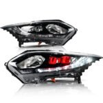 LED Headlights Bulb for Honda VEZEL 20 15-20 18 Highlight Running Lights Upgrade Headlights With Demon Eye - Image 2
