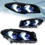 Car Lights Assembly for BMW F10 Headlights 20 10-20 17 520i 525i 530i F18 Upgrade DRL High Beam Lamp