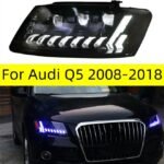 Car LED Headlight Assembly for AUDI Q5 20 08-20 18 LED Daytime Running Lights High Beam Turn Signal Front Lights
