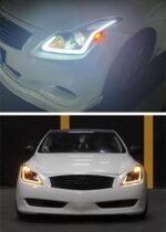 Car Light Assembly for Infiniti G25 G35 G37 LED Headlight 2006-2012 Q60 Angel Eye Front Lamp DRL Signal Lights - Image 4