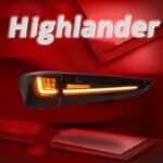Car Tail Lights For Toyota Highlander 20 22-2023 Taillight Assembly Crown LED Through Type Driving Light Brake Light - Image 5
