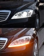 Car Headlights For Mercedes Benz W221 2006-2009 S300 S400 LED Light Replacement DRL High Beam Lens Daytime Front Headlight - Image 5
