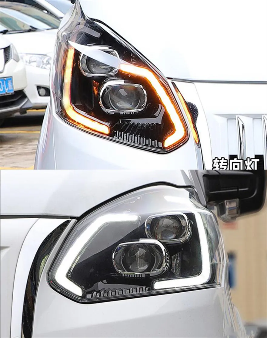 Lights For Ford Transit 20 16-2022 LED Headlights DRL Daytime Lights Turn Signal Headlamp Replacement Fog Light