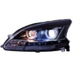 Auto Headlights For Nissan Sylphy 2012-20 15 LED Headlight Sequential Moving Turning Signal Light Front Lamp - Image 2