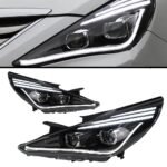 LED Head Light Parts For Sonata 8 Front Headlights Replacement 20 11-20 14 DRL Daytime light Bi-Xenon Light