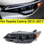 Headlight For Toyota Camry 20 15-20 17 US Version Headlight Assembly LED Flowing Light Turn Signal Headlamp Accessory