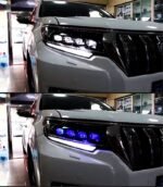 Car Styling Headlights For Land Cruiser Prado 20 18-20 20 LED 4 Lens Headlight High Low Beam Daytime Lights - Image 5