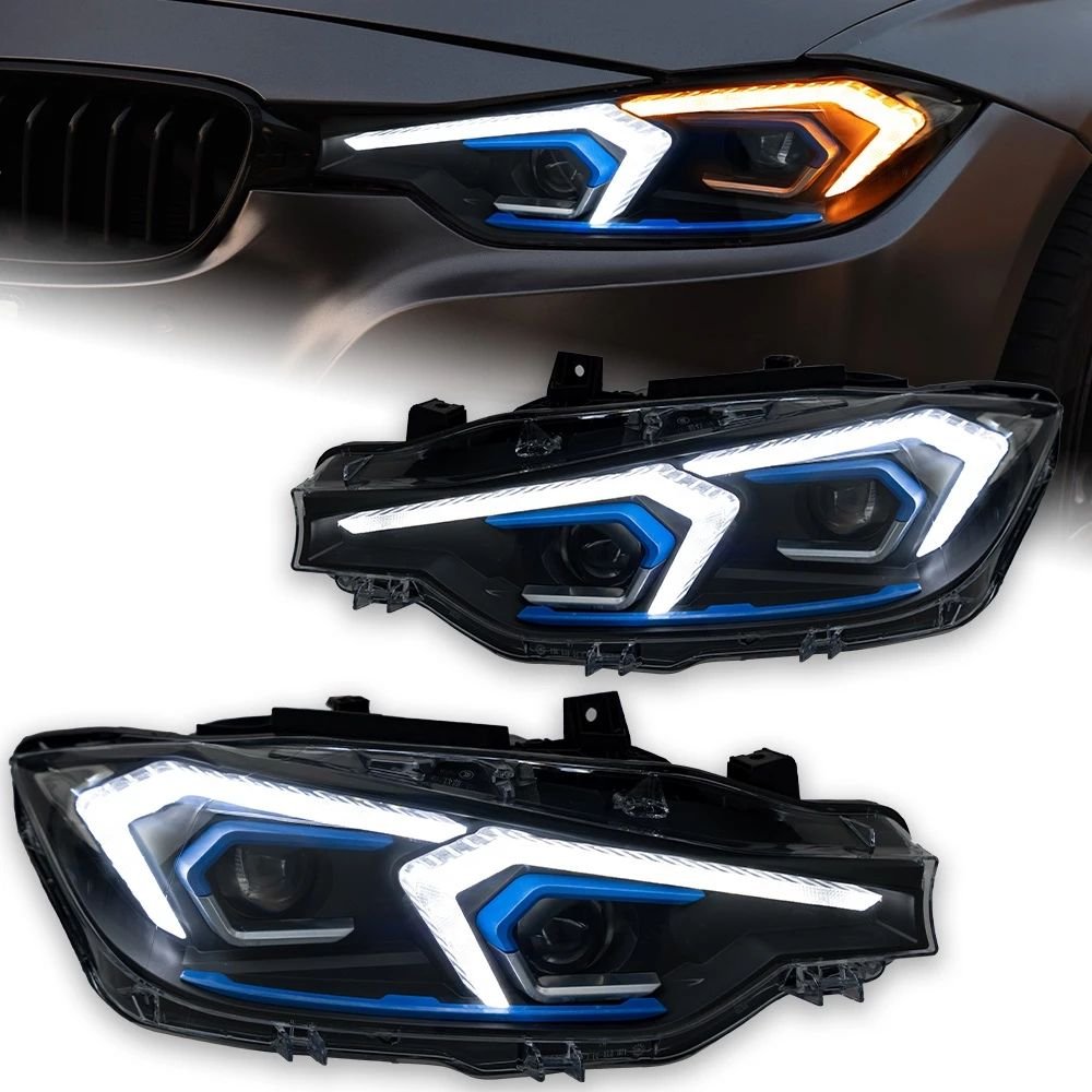6f2594f9-54a3-4c55-87d4-52c8f5fd0358 Car Lights for BMW F30 LED Headlight Projector Lens F31 Head Lamp 318i 320i 325i 328i 330i 335i DRL Light - Image 1