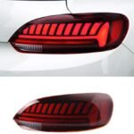 LED Taillight for VW Scirocco 2009-20 17 Tail Lamp Rear Brake Lights Streamer Signal Reverse Highlight Taillights