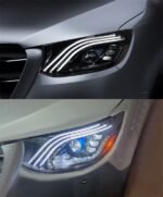 Mercedes Benz Sprinter 20 18-2023 Headlights Maybach Style Head Lamp Daytime Running Lights Turn Signal Accessory - Image 4