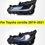 Car Headlight LED Lights For Toyota Corolla 20 19-20 21 Signal Light Upgrade DRL Daytime Headlights Assembly