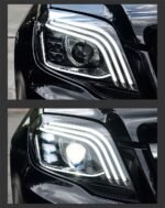 Mercedes Benz GLK X204 Headlights 2008-20 15 Upgrade Maybach Styling LED Daytime Lights Turn Signal Lamp - Image 4