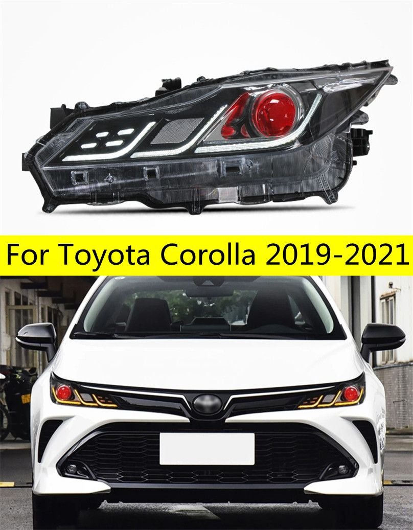 7585faa7-5335-4e99-ae10-02d8a6e0bc6c Full LED Head Lamp for Toyota Corolla 20 19-2021 DRL High Beam Front Lights Turn Signal Fog Headlights Assembly - Image 1
