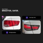 Car Taillight for Kia Forte 2009-2014 cerato LED Signal Tail Lights Assembly DRL Rear Reverse Brake Light Accessories - Image 2