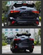 LED Rear Taillight For Highlander Kluger Taillights 20 22 Lexus Type Tail Light Signal Brake Stop Light Reverse Auto - Image 3