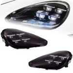 Car LED Lights Assembly For Porsche Cayenne 2011-20 18 Front DRL Matrix LED Head Lamp Turn Signal Front Lamp