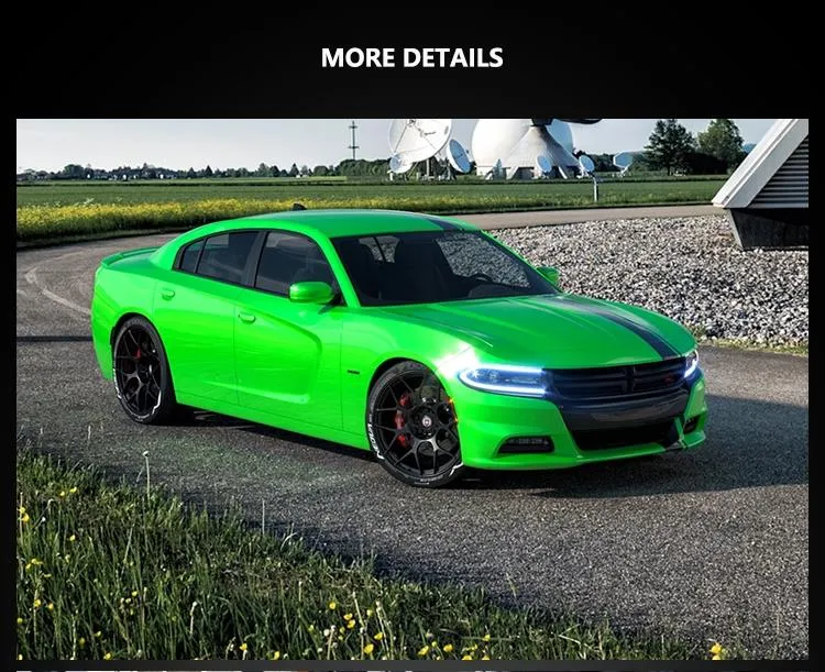 Car Styling for Dodge Charger Headlights 20 15-20 19 New Charger LED Headlight Dynamic Signal Drl Bi Xenon Auto Accessories