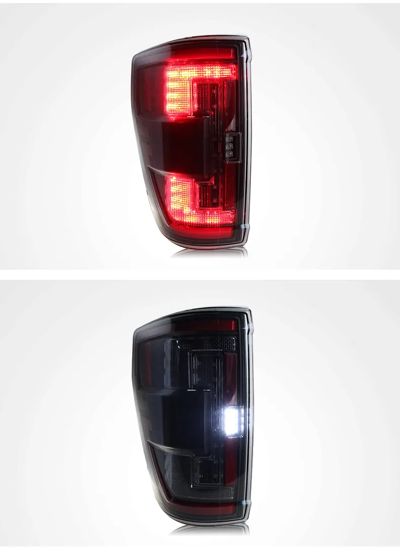 Car Rear Lamp For Ford Raptor Taillight Assembly F150 20 20-2023 Full LED Signal Light Brake Signal Street Lamp