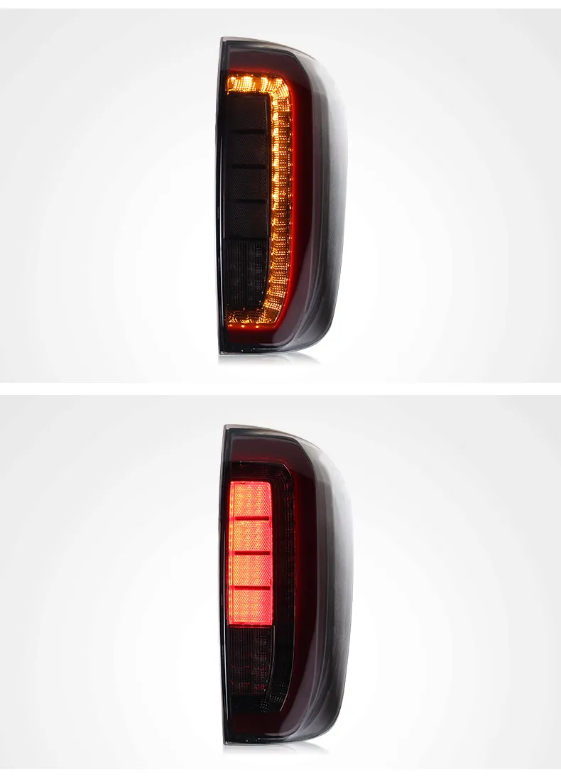 Auto Tail Light For Nissan NAVARA 2014-2022 NP300 Upgrade LED Turn Signal Taillights Reverse Brake Stop Lights Accessories