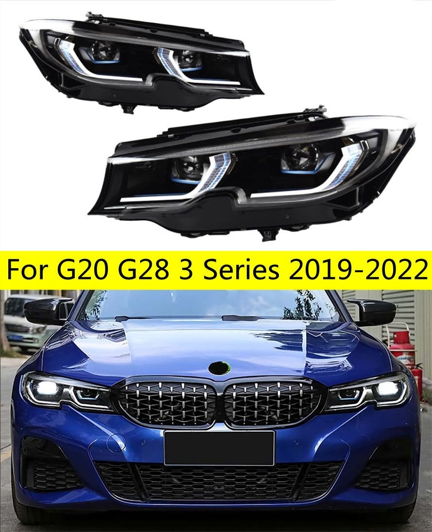 7a7e21c4-aa5b-4fbe-afa9-3ced9f1c5d7a Car Lights Parts For BMW G20 G28 3 Series 20 19-2022 M3 Laser Head lamps LED Headlight LED Dual Beam Lens - Image 1
