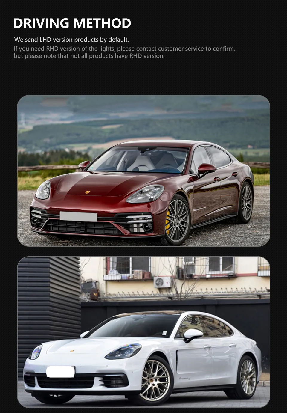 Car Light Assembly for Porsche Panamera 971 Headlights 20 17-2023 971 LED Lens DRL Head Lamp Auto Accessories