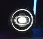 High Beam Headlight for Jeep Wrangler LED Headlight 20 18-2021 DRL Angel Eye Turn Signal Head Lamp Driving Lights - Image 4