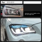 Car Headlight For BMW X1 E84 2011-20 15 Upgrade Bifocal Lens Headlights Assembly Competition Style Exterior Accessories - Image 7