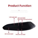 Car Light for Toyota FRONTLANDER 20 22-2024 Corolla Cross Tail Light Rear Brake Reverse Stop Turn Signal Lamp Taillight - Image 5