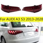 Automotive Accessories taillights for AUDI A3 S3 Sportback Hatchback LED Tail Light 20 13-20 20 A3 Rear Fog Brake Turn Signal Lamp