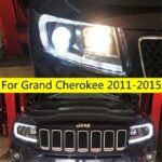 Car Styling Head Lights For Grand Cherokee 20 11-20 15 Headlights DRL Turn Signal High Beam Front Lamp Projector
