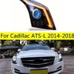 Auto Headlights For Cadillac ATS-L 20 14-20 18 ATS L Headlights LED DRL Running Lights Bi-Xenon Beam Fog Lights Angel Eyes