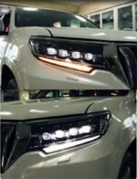 Car Styling Headlights For Land Cruiser Prado 20 18-20 20 LED 4 Lens Headlight High Low Beam Daytime Lights - Image 4