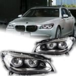 Car Styling for BMW F02 Headlights 2009-2014 740i 730i 735i F01 LED Headlight Projector Lens DRL Automotive Accessories