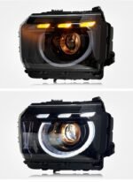 Car Headlights For Jetour Traveler Head Lights Modified Defender Style LED Streamer Signal Laser Headlights - Image 5
